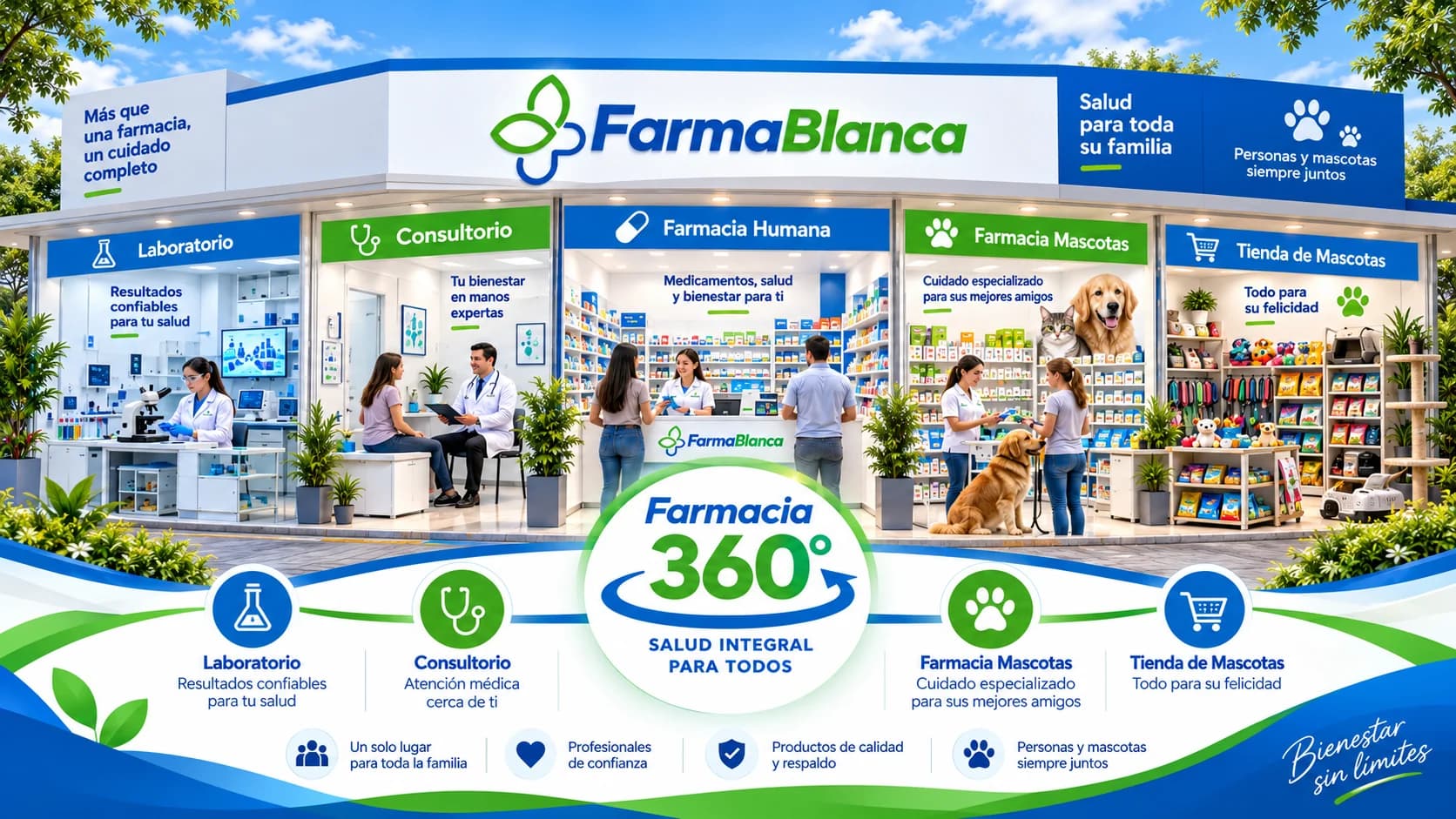 Farmacia 360° FarmaBlanca: salud integral para todos