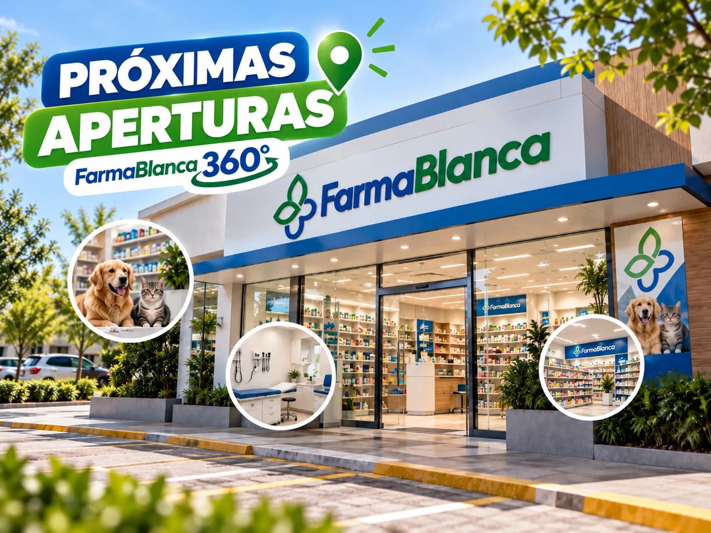 Próximas aperturas FarmaBlanca 360°
