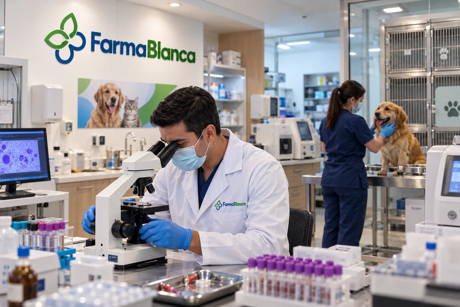 Laboratorio veterinario FarmaBlanca