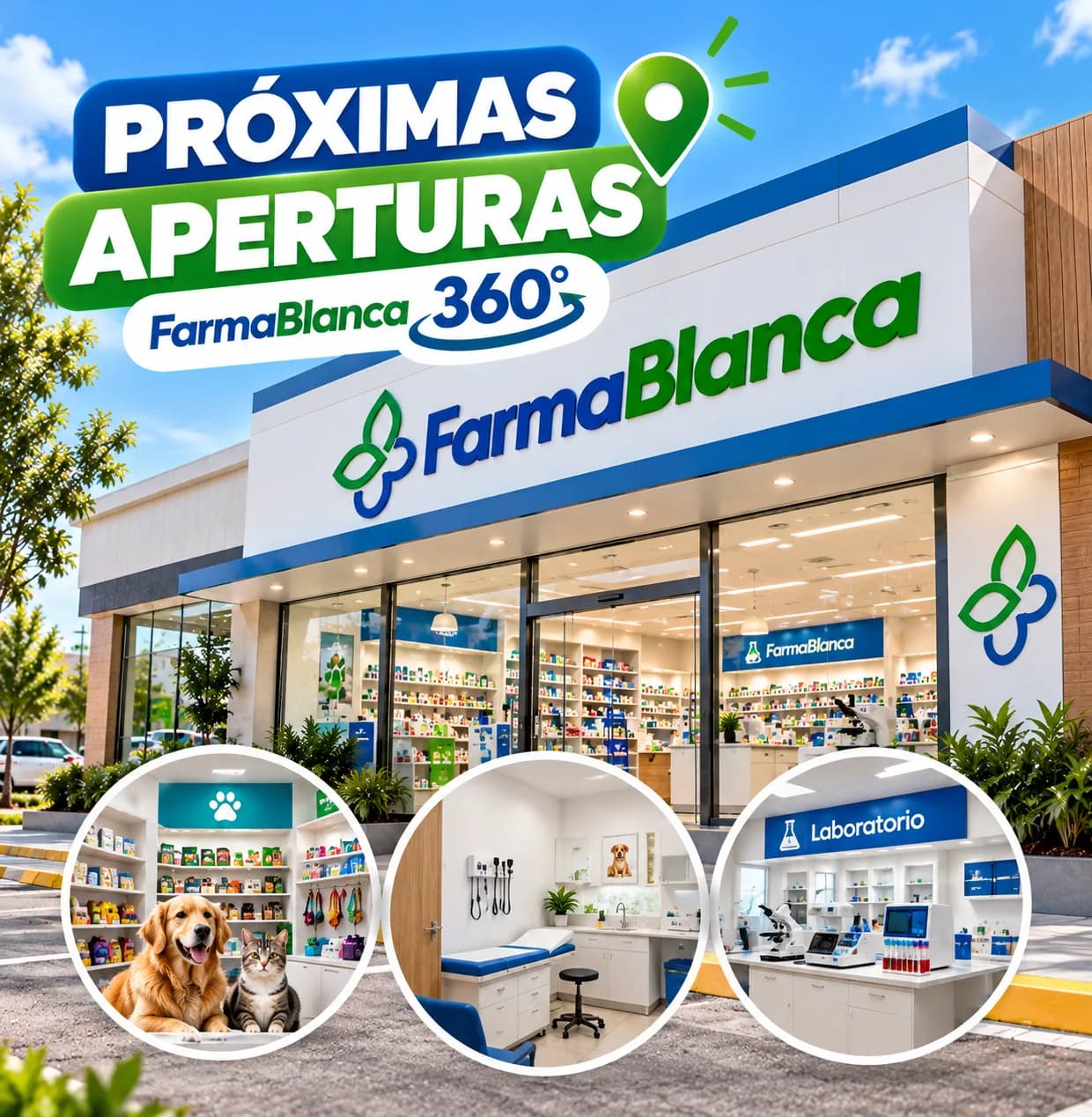 Próximas aperturas FarmaBlanca 360°